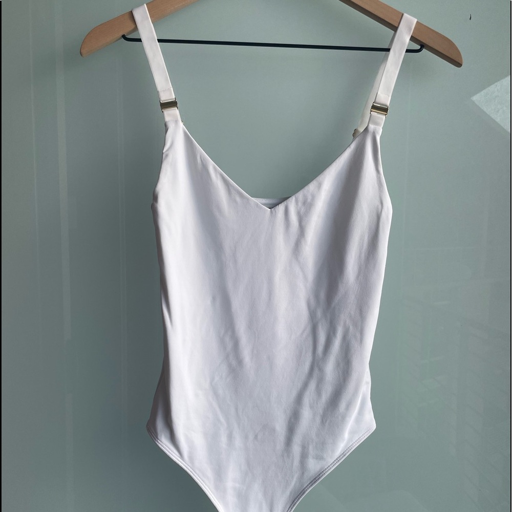 Aritzia Babaton Contour V-Neck Bodysuit